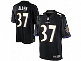 Nike Men & Women & Youth Ravens 37 Javorius Allen Limited Black Alternate NFL Vapor Untouchable Limited Jersey,baseball caps,new era cap wholesale,wholesale hats